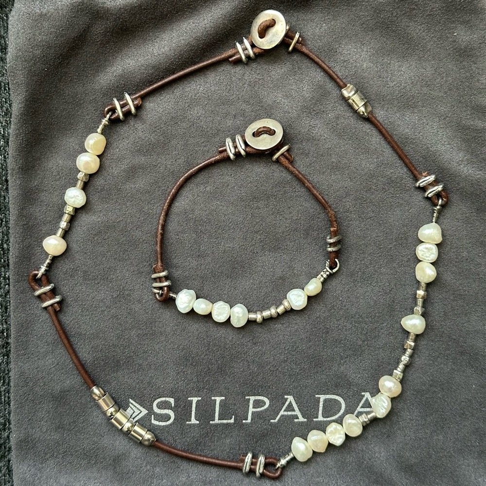 SILPADA Retired Necklace & Bracelet set
